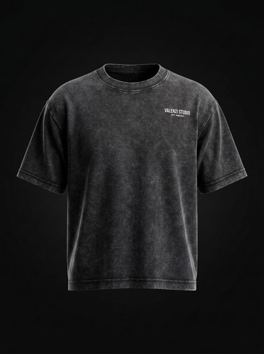 "Within Our Control" Vintage Washed Boxy Tee — Front
